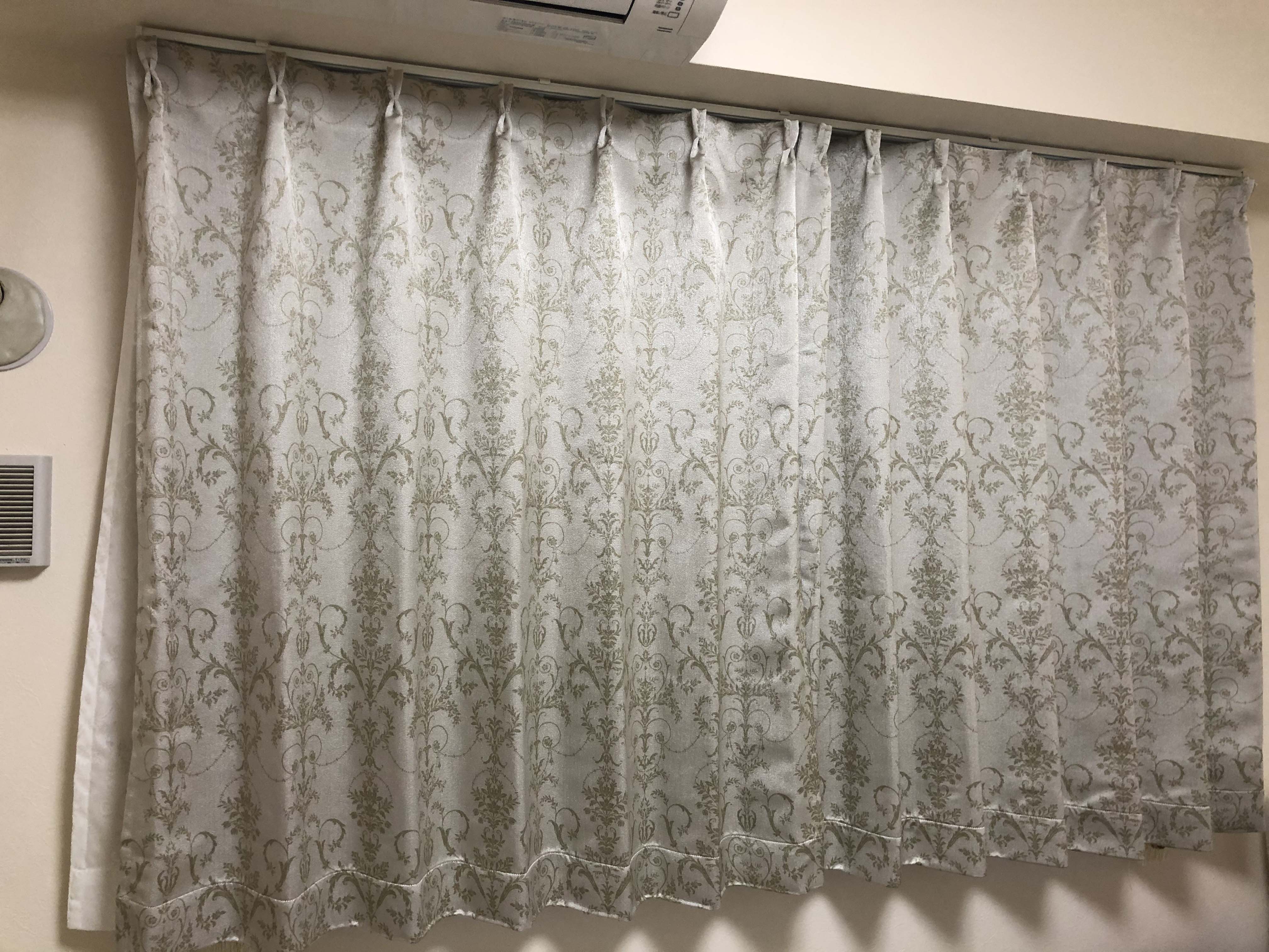 サイズ：幅151～200cm×丈151～200cm：カーテン：1枚 レース：1枚 1級