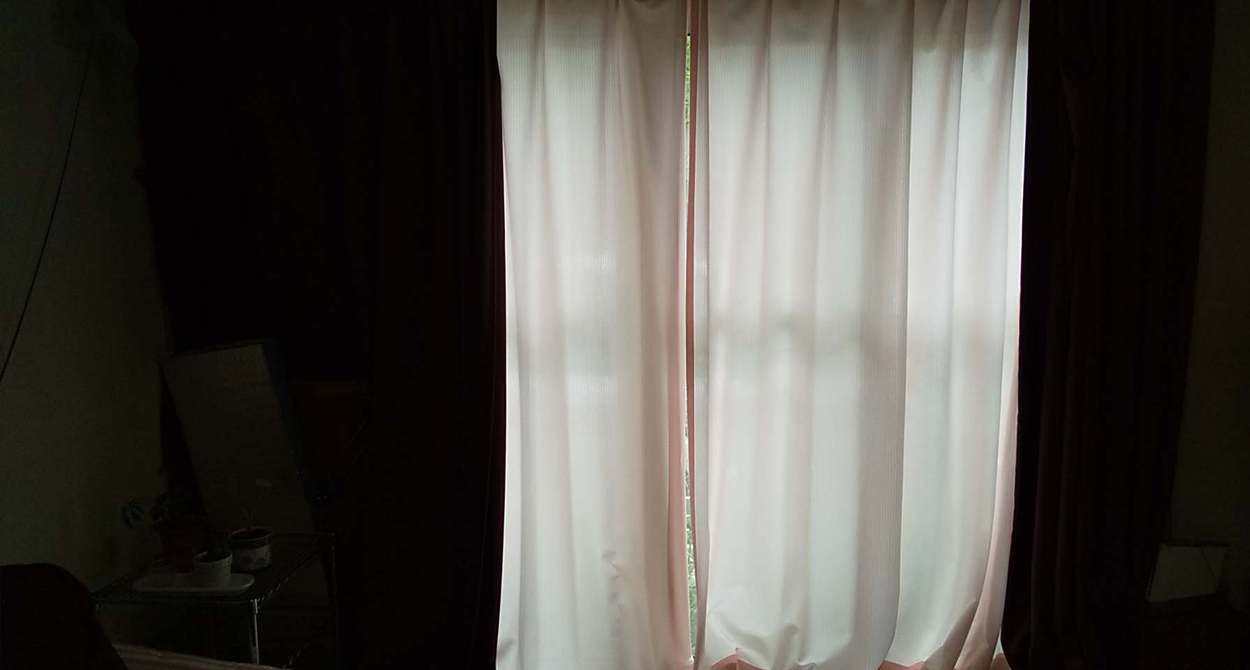 サンプル くれない新ブランド K Wave K Wave D Plain と K Wave L 7colors 又は K Wave L High Guard Voile の カーテンセット Br サンプル請求 採寸メジャー付き カーテン通販 くれない本店