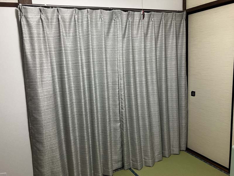 カーテン　幅150cm×丈240cm2枚　ジャガード サイズ：幅151～200cm×丈80～150cm：1枚 あたたかみのあるジャガード織