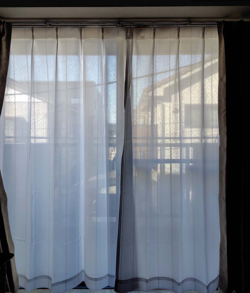 静」SHIZUKA 防音・断熱性1級遮光カーテン【サンプル】 | カーテン