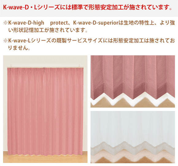 100×228 レースカーテン K-wave-L-total high 完全新品 Amazon｜カーテンくれない 節電対策に「K-wave-L-total high